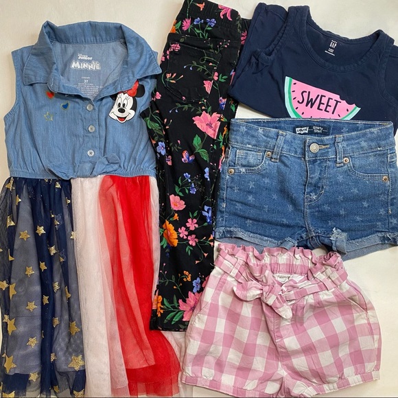 Levi's Other - 5 Piece Lot 3T Baby Girl Clothes Bundle